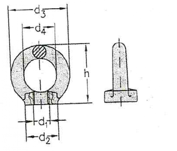 Ringmutter M8 C15 E Nr. 430101